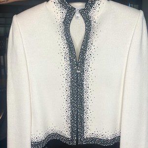 St. John Evening by Marie Gray White Jacket